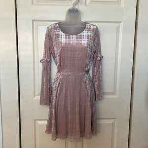 Blush Lauren Conrad Burnout Dress